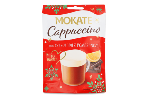 Напій зі смаком шоколаду з апельсином Cappuccino Mokate д/п 40г