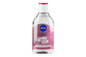Вода мицеллярная нежная для сухой кожи лица, глаз и губ Nivea 400мл