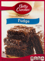 Betty Crocker Brownie Mix Fudge
