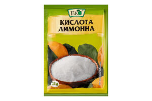 Кислота лимонна Еко м/у 25г