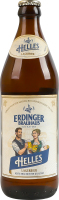 Пиво 0.5л 5.1% світле фільтроване солодове пастеризоване Helles Brauhaus Erdinger пл