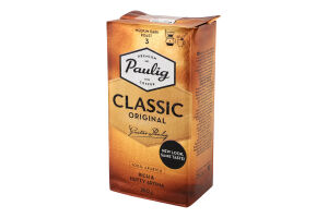 Кава натуральна смажена мелена Classic Paulig в/у 250г