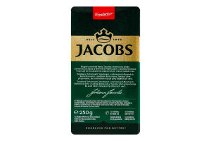 Кава натуральна смажена мелена Kronung Jacobs м/у 250г