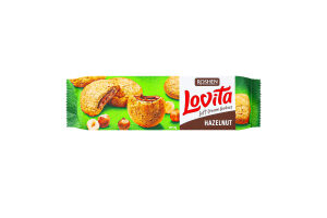 Печенье сдобное Hazelnut Soft Cream Cookies Lovita Roshen м/у 127г