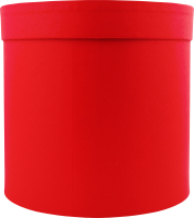 Коробка подарункова червона кругла 17*19см НК-29 Екстрафікс