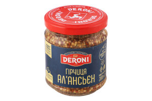 Гірчиця стерилізована А Л'ансьєн Deroni с/б 200г