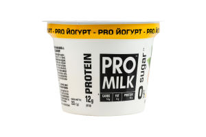 Йогурт 3% высокобелковый с наполнителем и подсластителем без добавления сахара Манго-маракуйя Pro Milk ст 200г