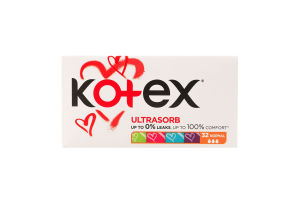 Тампоны гигиенические Normal UltraSorb Kotex 32шт