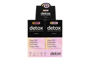 Добавка дієтична Манго, ожина, полуниця Детокс коктейль Umix 6х10г в асорт