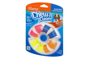 Hartz Chew'n Clean Durable Chew Toy Bacon Flavor