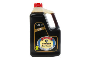 Соус соевый натурально сваренный Kikkoman п/бут 1.9л