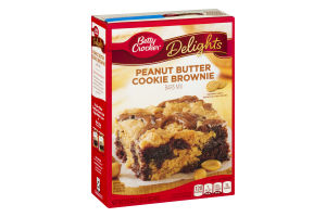 Betty Crocker Delights Supreme Peanut Butter Brownie Mix