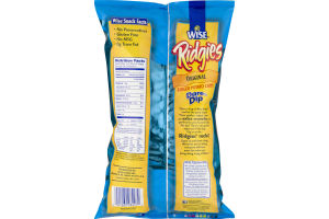 Wise Ridgies Potato Chips Original