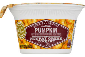Ahold Greek Nonfat Yogurt Pumpkin