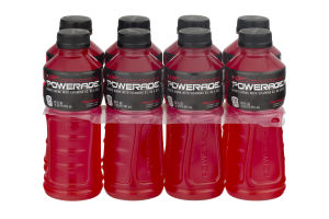 Powerade ION4 Sports Drink With Vitamins B3, B6 & B12 Fruit Punch - 8 PK