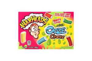Цукерки Wareheads Ooze Chewz фруктові жувальні