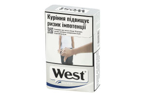 Сигареты с фильтром West Silver 20шт
