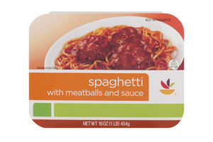 Ahold Spaghetti with Meatballs and Sauce