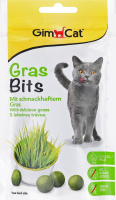 Вітаміни д/котів Грес Бітс з травою 40г Джим Кет