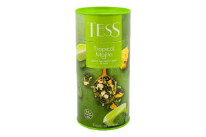 Чай Tropical Mojito зелений 90г тубус Tess