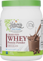 Nature's Promise Grass Fed Whey Protein Powder Chocolate