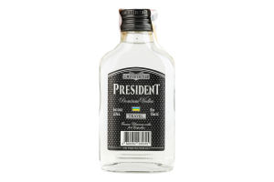 Водка 100мл 40% Travel President бут
