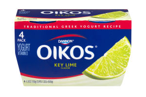 Dannon Oikos Yogurt Key Lime - 4 PK