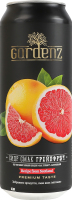 Сидр 500мл 5% сладкий газированный пастеризованный обычный Грейпфрут Gardenz ж/б