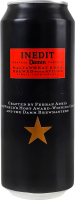 Пиво 0.5л 4.8% світле нефільтроване солодове пастеризоване Inedit Estrella Damm з/б