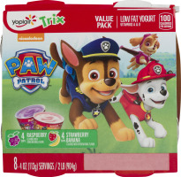 Yoplait Low Fat Yogurt Berry Strawberry Banana - 8 CT