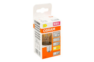 Лампа філаментна ЛЕД 3,4W E27 2700K P25 Osram