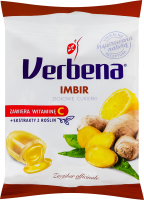 Карамель леденцовая с начинкой Имбирь Verbena м/у 60г