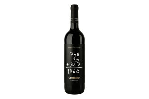 Вино 0.75л 13% червоне сухе Темпранільо Correcto пл