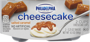 Philadelphia Cheesecake Cups Salted Caramel - 2 CT