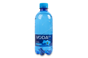 Вода питна негазована Voda UA п/пл 0.33л