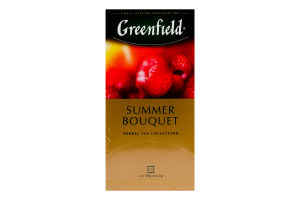 Чай трав'яний Summer Bouquet Greenfield пакет з/я 2г*25шт