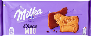Печенье покрытое молочным шоколадом Choco Moo Milka м/у 120г