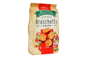 Брускетты со вкусом пиццы хлебные запеченные Maretti м/у 70г