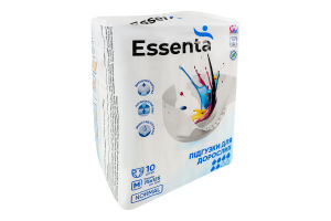 Подгузники для взрослых 75-125см M Normal Essenta 10шт