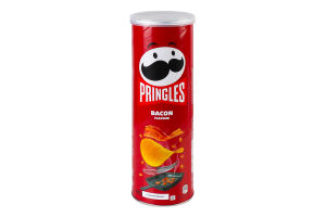 Чіпси картопляні Bacon Pringles тубус 165г