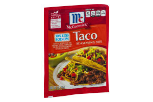 McCormick Taco Seasoning Mix 30% Less Sodium