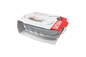 Форма д/птиці скляна овал 8л арт7296/7306 Сімакс