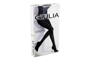 Колготки жіночі Giulia Sonetta 100 nero р.2 №16