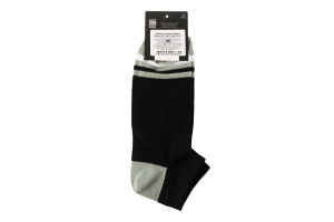 Шкарпетки чоловічі в рубчик занижені р.25-29 559J Premier Socks
