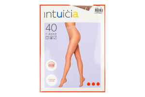 Колготки жіночі Intuicia T-Band 40den 3 vizone