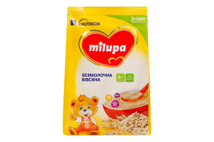 Каша безмолочна для дітей від 6міс суха вівсяна Milupa м/у 170г