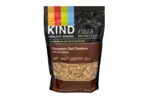 KIND Healthy Grains Granola Cinnamon Oat Clusters With Flax Seeds
