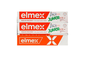 Паста зубная для детей 6-12лет Junior Elmex 75мл