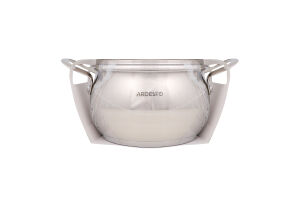 Каструля Gemini Liguria 3л нержавіюча сталь з скляною кришкою Ardesтo