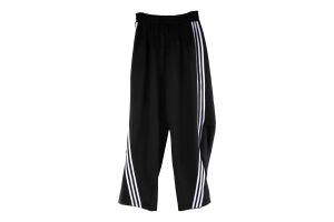 Штани жіночі з лампасом чорний L-XL